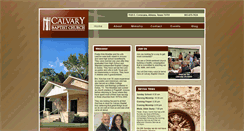 Desktop Screenshot of calvarybcathens.org